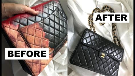 chanel bag clasp replacement|chanel bag restoration.